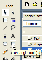 Select the Rectangle Tool