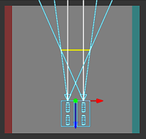 RGB and Depth Camera are side by side